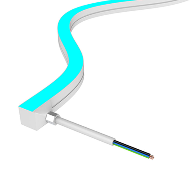 Kênh neon LED linh hoạt bằng silicon màu trắng